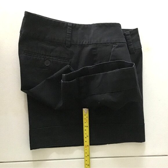 7TH AVENUE- WOMENS BLACK 98% COTTON SHORTS SIZE 10 - Picture 7 of 7
